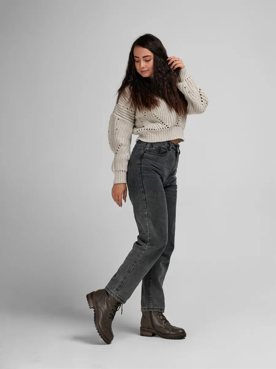 Ботинки женские зимние натуральная кожа 25-ZBE18-7-105k