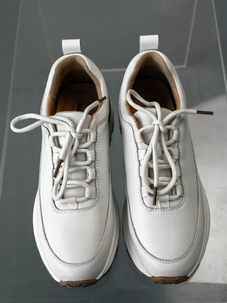 Кроссовки женские белые осень натуральная кожа XDZ-42149-1D-SP