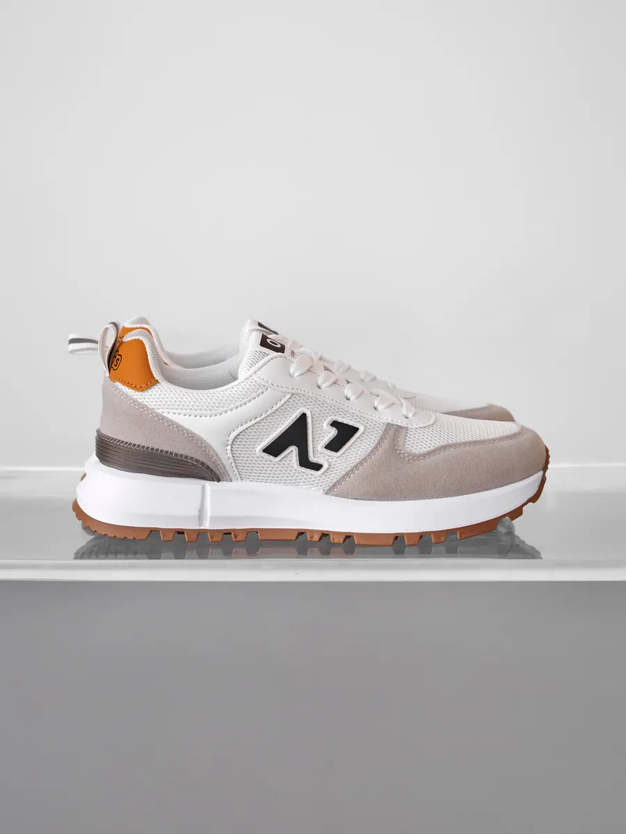 Кроссовки женские демисезонные белые спортивные для фитнеса AG022-021