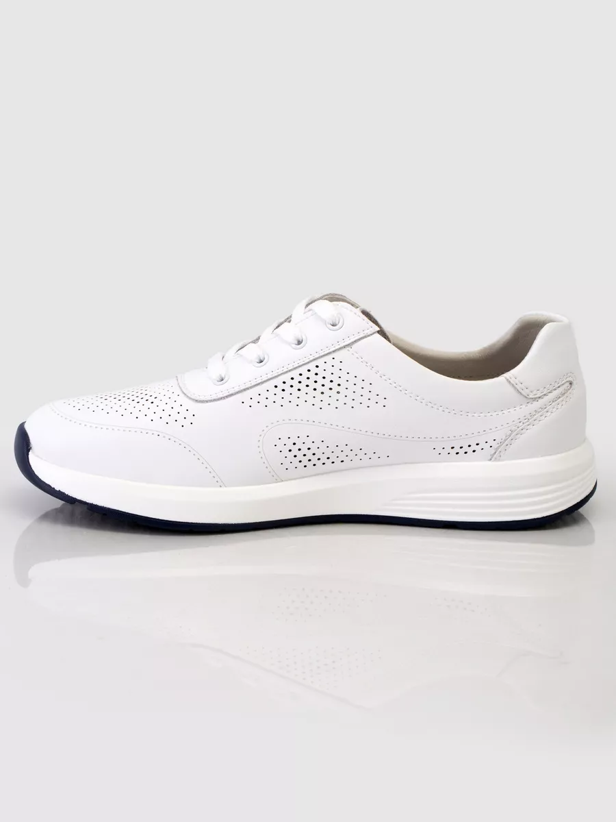 Кроссовки летние натуральная кожа на платформе KZ182-010