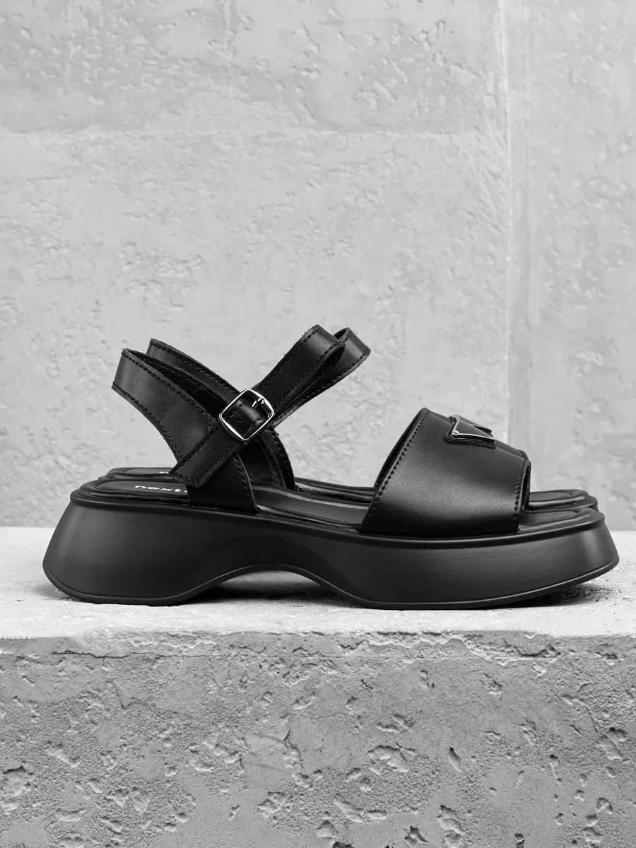 Босоножки женские летние без каблука натуральная кожа 31F6-62-013K