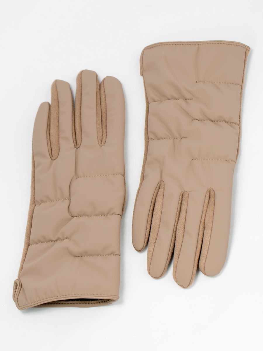 Перчатки осенние болоневые теплые стеганные TX145-04