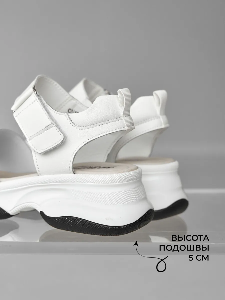 Босоножки женские на платформе летние натуральная кожа CN154-010