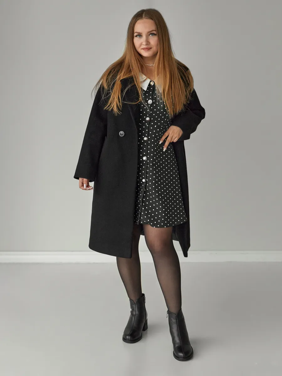 Полусапожки женские зимние натуральная кожа на каблуке 42-ZME18-38-101