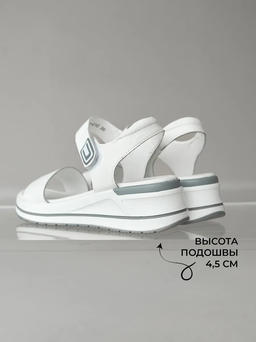 Босоножки женские летние без каблука натуральная кожа FB251-010