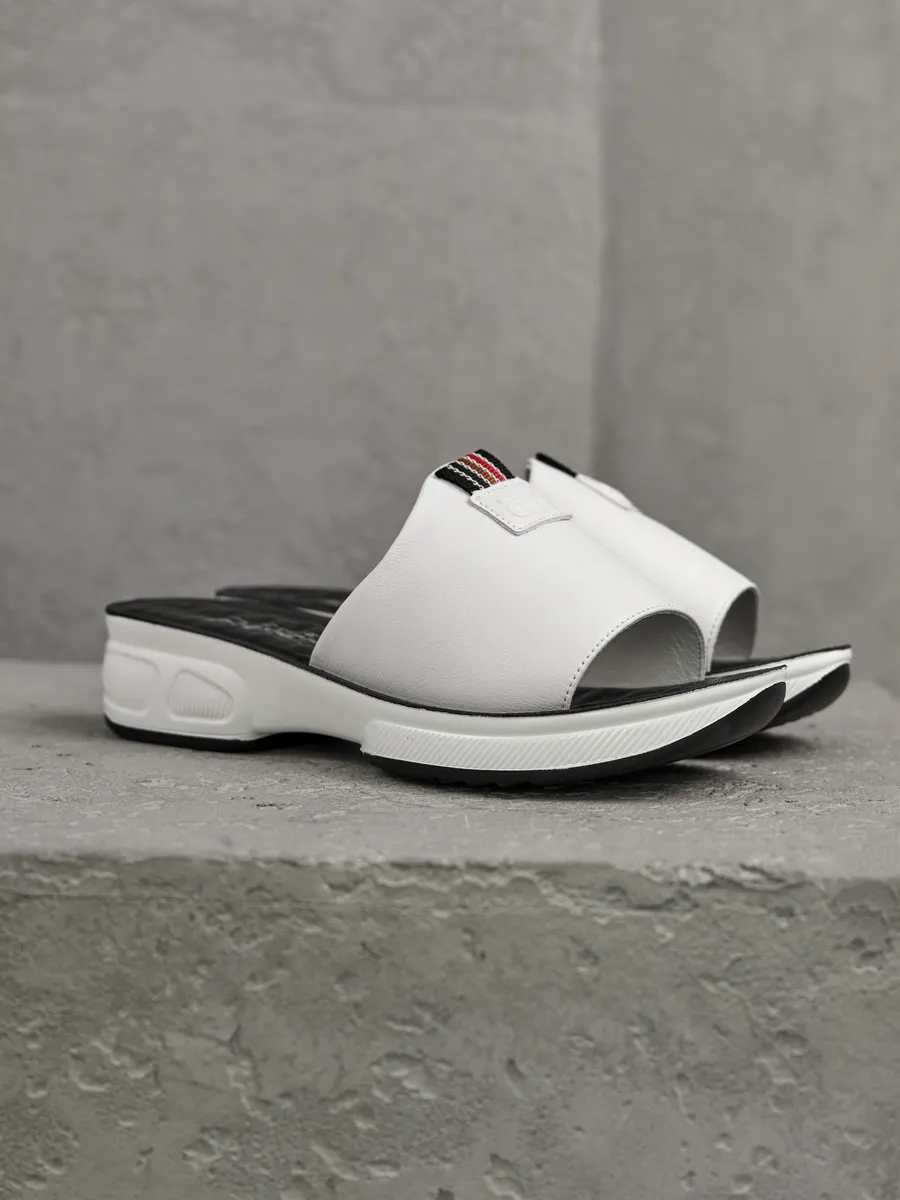 Сабо женские кожаные натуральные на платформе летние RZ014-041