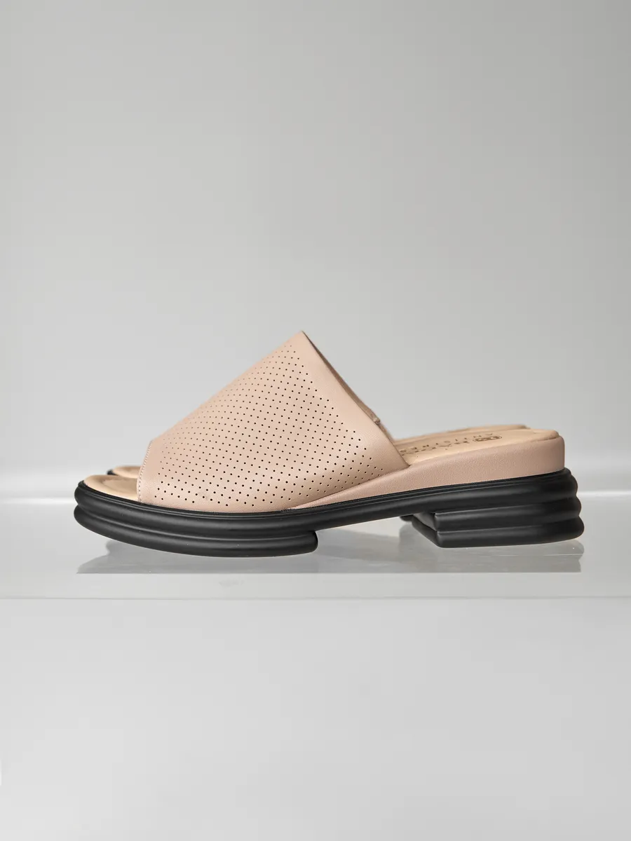 Сабо женские кожаные натуральные летние на платформе DL005-052