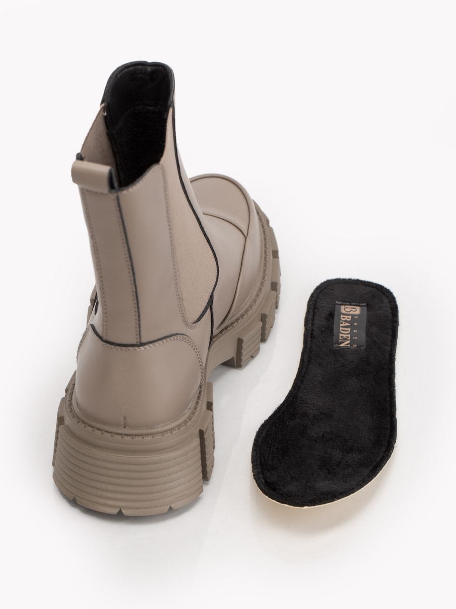 Ботинки осенние челси кожаные RQ301-051