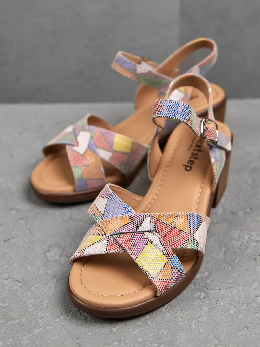 Босоножки женские летние натуральная кожа XJU-51377-6Y-KP