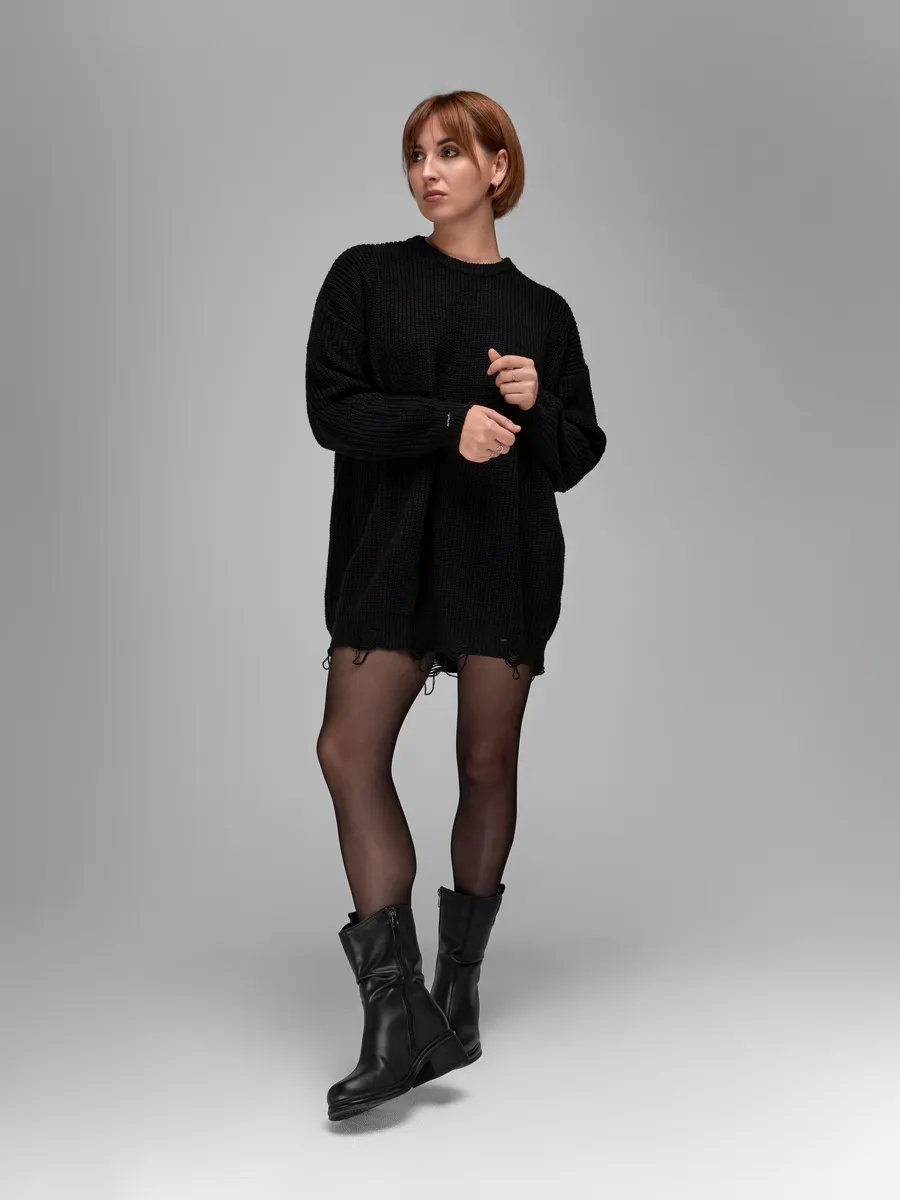 Cапожки женские зимние короткие натуральная кожа на каблуке 25-WPE21-15-101k