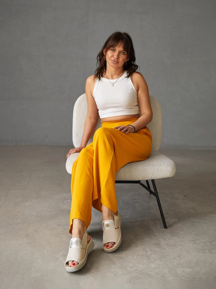 Босоножки женские летние без каблука натуральная кожа FB298-021k