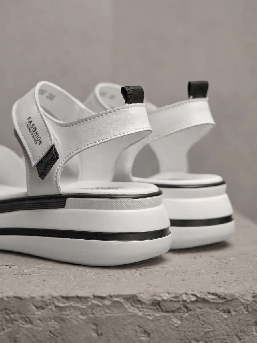 Босоножки женские летние натуральная кожа на платформе CC060-010k