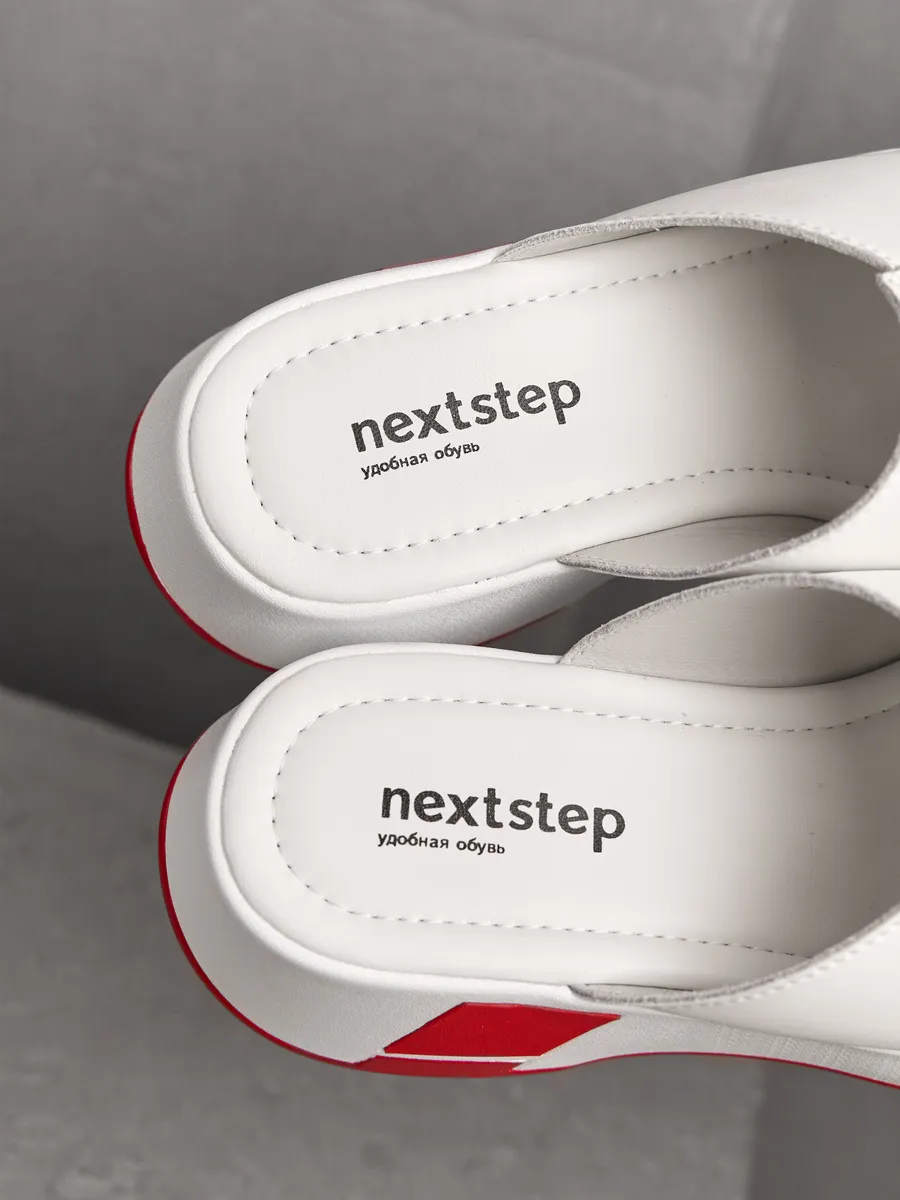 Сабо женские кожаные на платформе летние медицинские UQX-41244-2B-SP