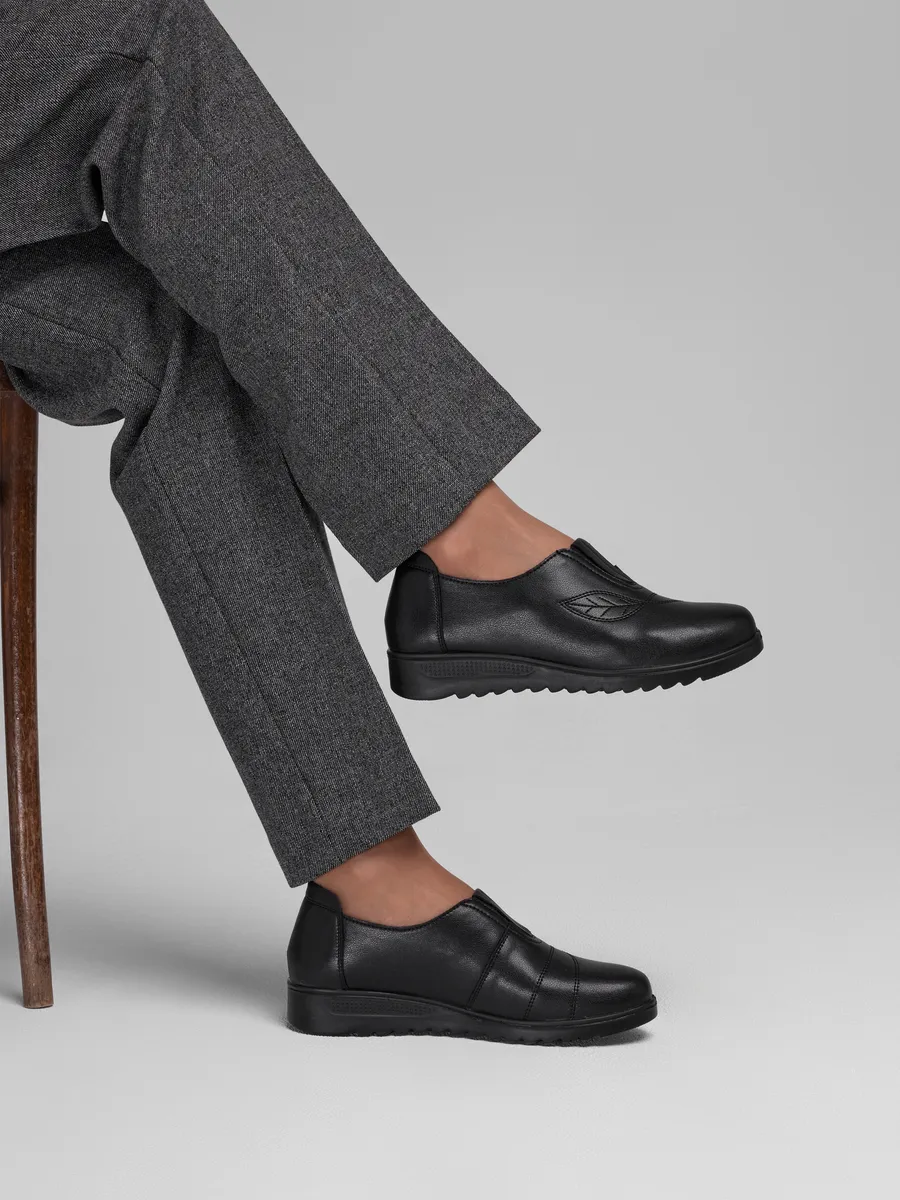 Туфли женские натуральная кожа без каблука CV002-020Lk