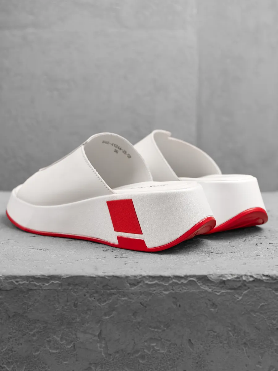 Сабо женские кожаные на платформе летние медицинские UQX-41244-2B-SP