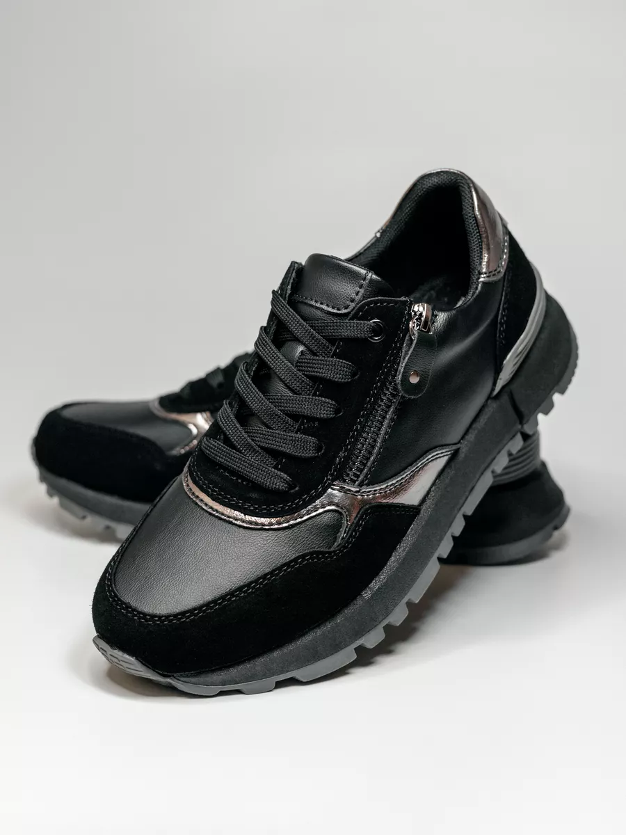 Кроссовки женские осень натуральная кожа UXH-42015-1A-ST